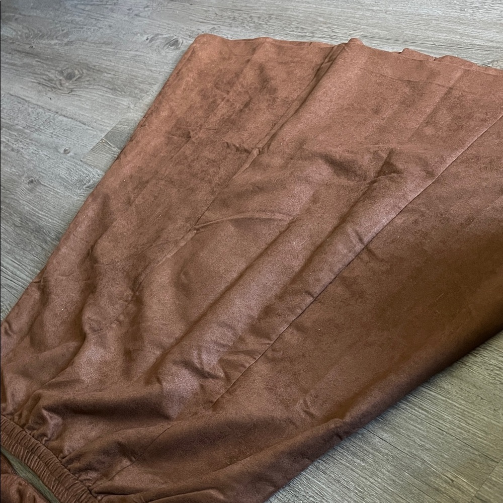 NWT BFA classics Chic Brown Faux Suede A-Line Skirt and blazer 16P - Picture 5 of 13
